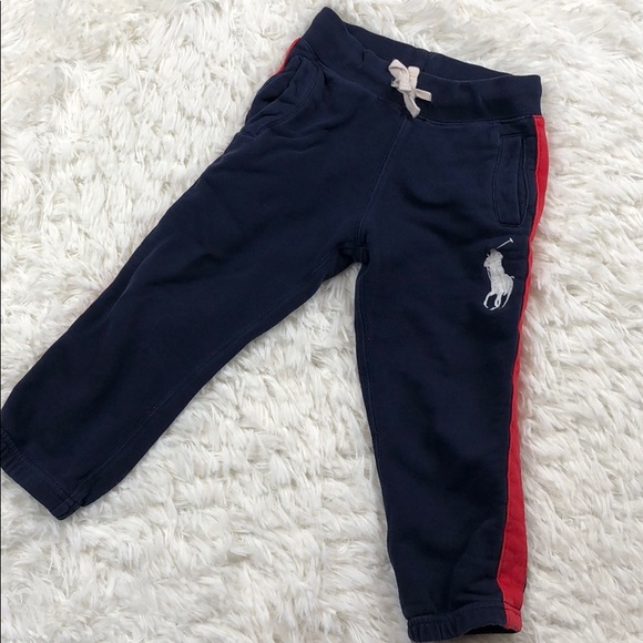 red ralph lauren joggers